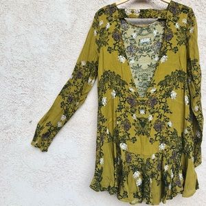 Free People Backless Mini Dress